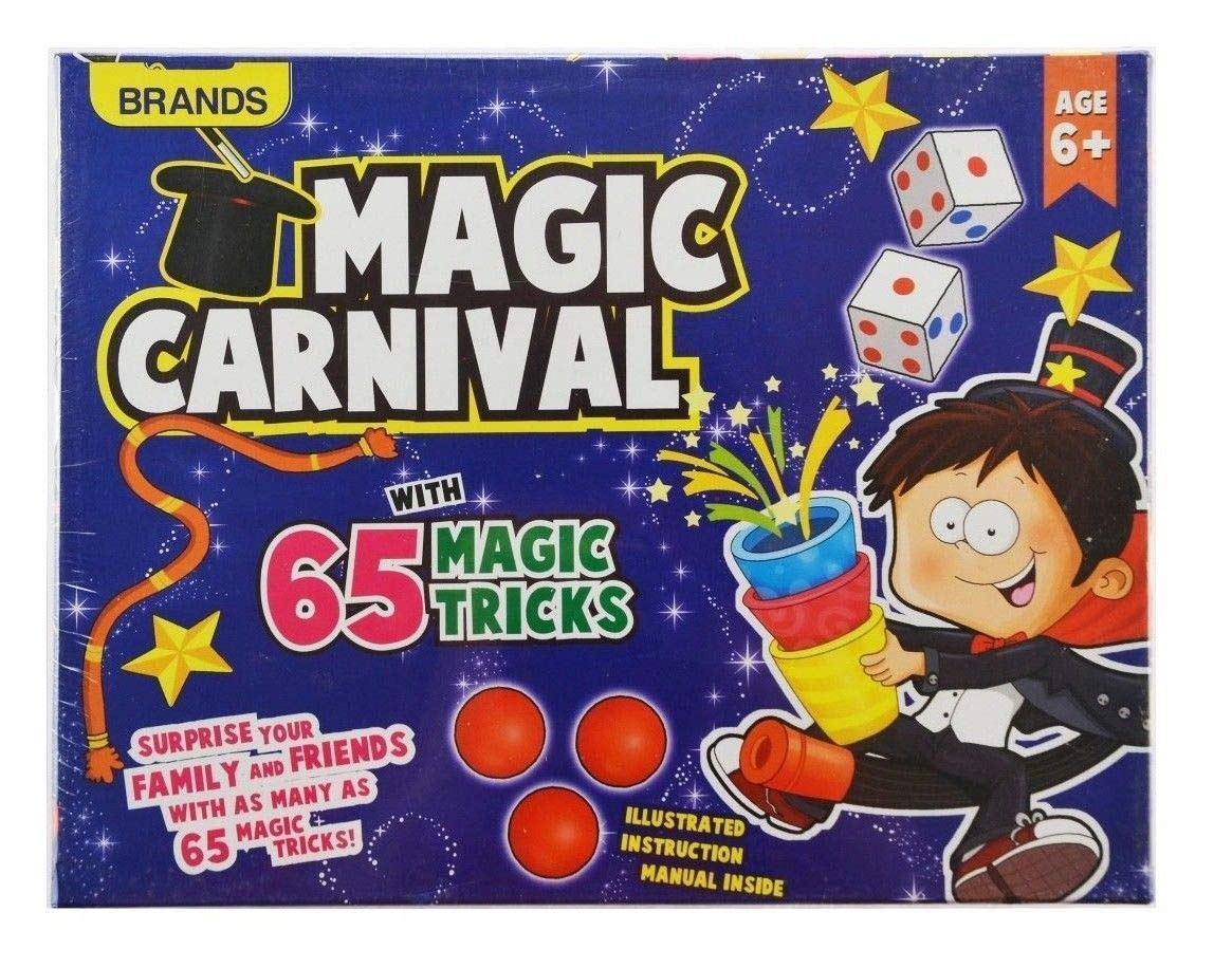 Brands Magic Carnival 65 Tricks - Magic Set for kids