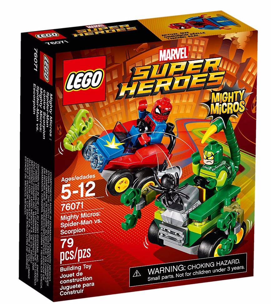 LEGO Mighty Micros: Spider-Man vs. Scorpion-76071