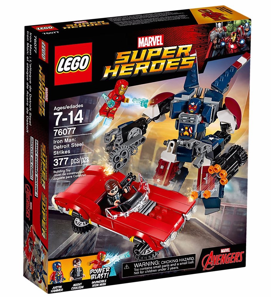 LEGO Iron Man: Detroit Steel Strikes-76077