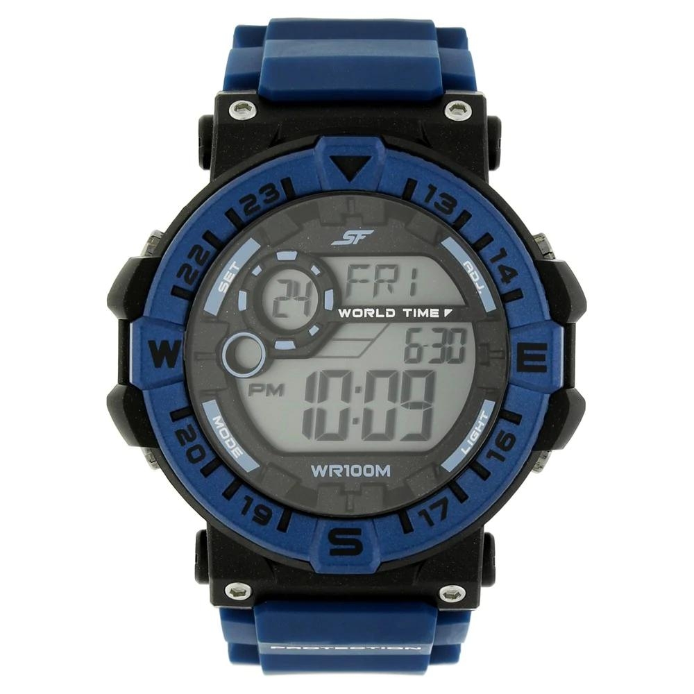 Sonata Carbon Series Watch With Black Dial For Men 77061PP03