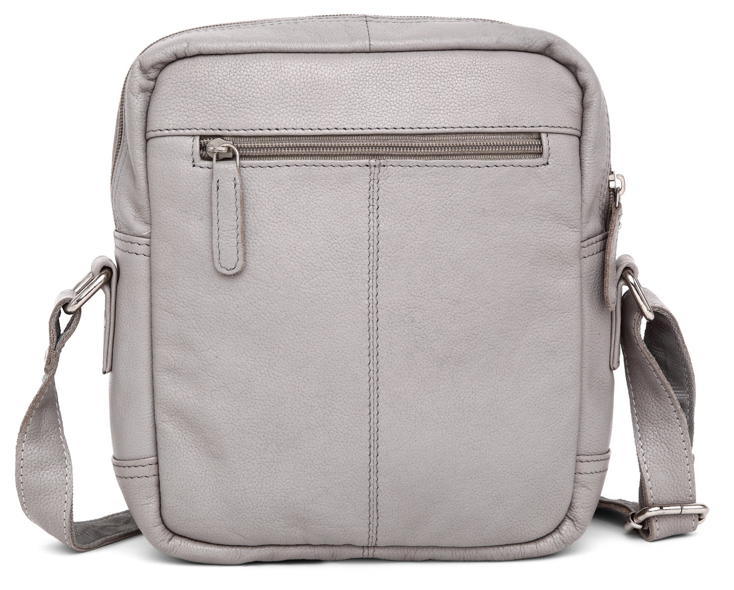 WILDHORN® Genuine Leather Women Sling Bag Crossbody Bag Hand Bag Shoulder Bag with Adjustable Strap for Women (WHLB1023GREY)