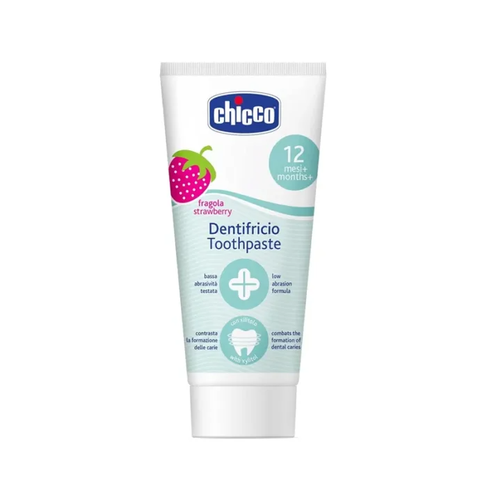 Chicco Toothpaste Strawberry Flavour For 12Months Plus