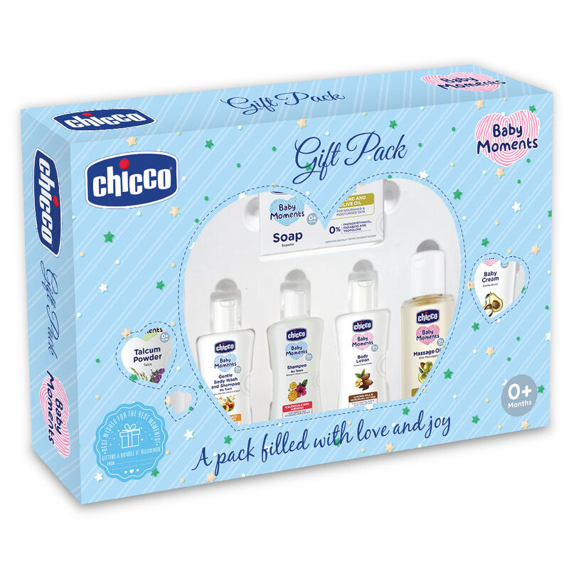 Chicco Baby Caring Gift Set (Blue) 00008700100000