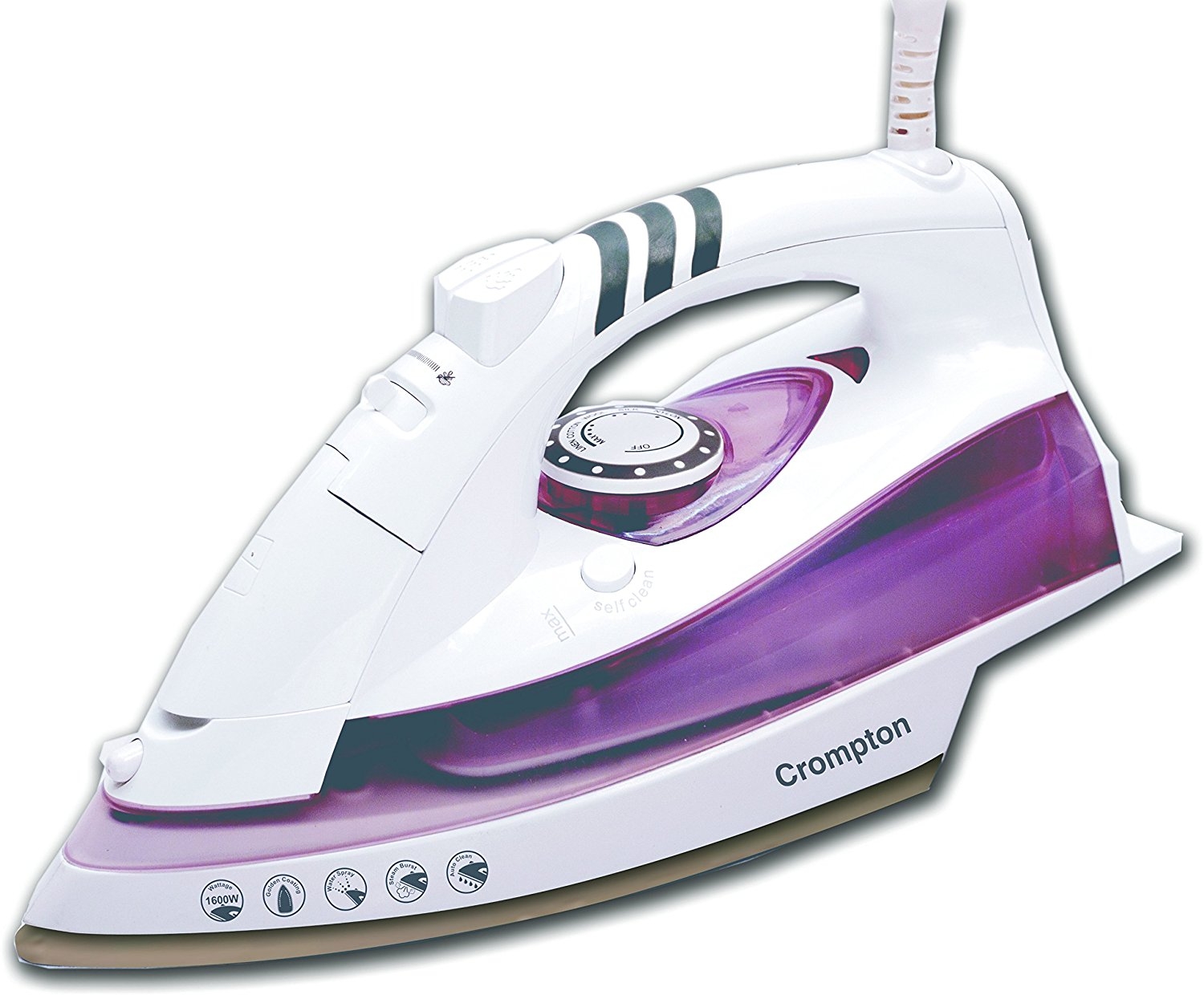 Crompton PYRO 1600-Watt Steam Iron 
