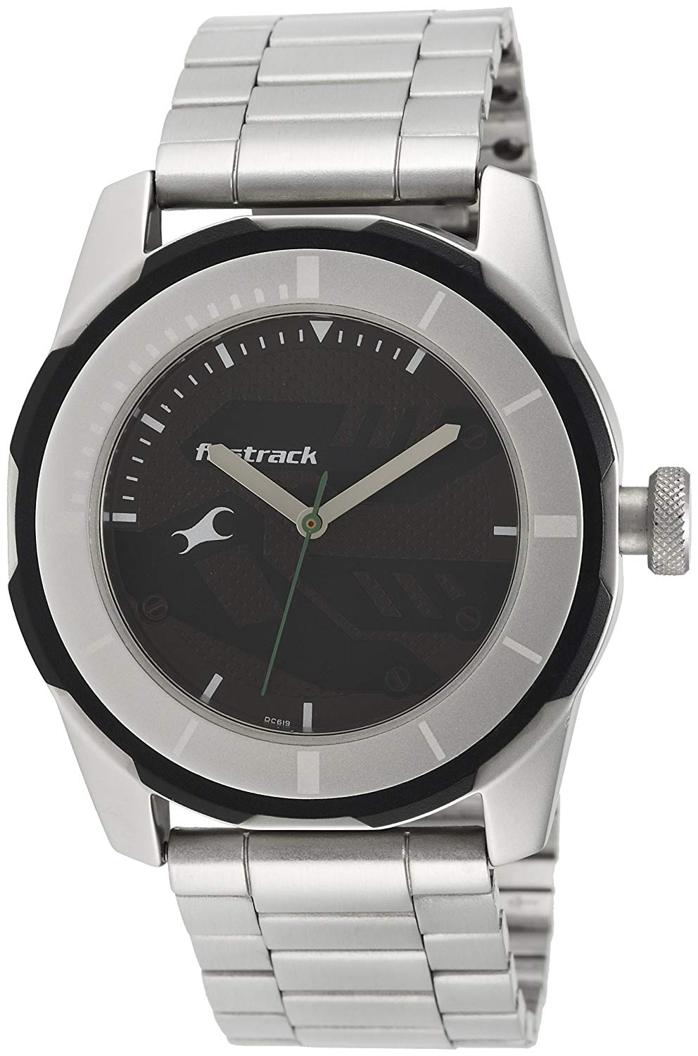 Fastrack Economy Analog Black Dial Men's Watch -NK3099SM04