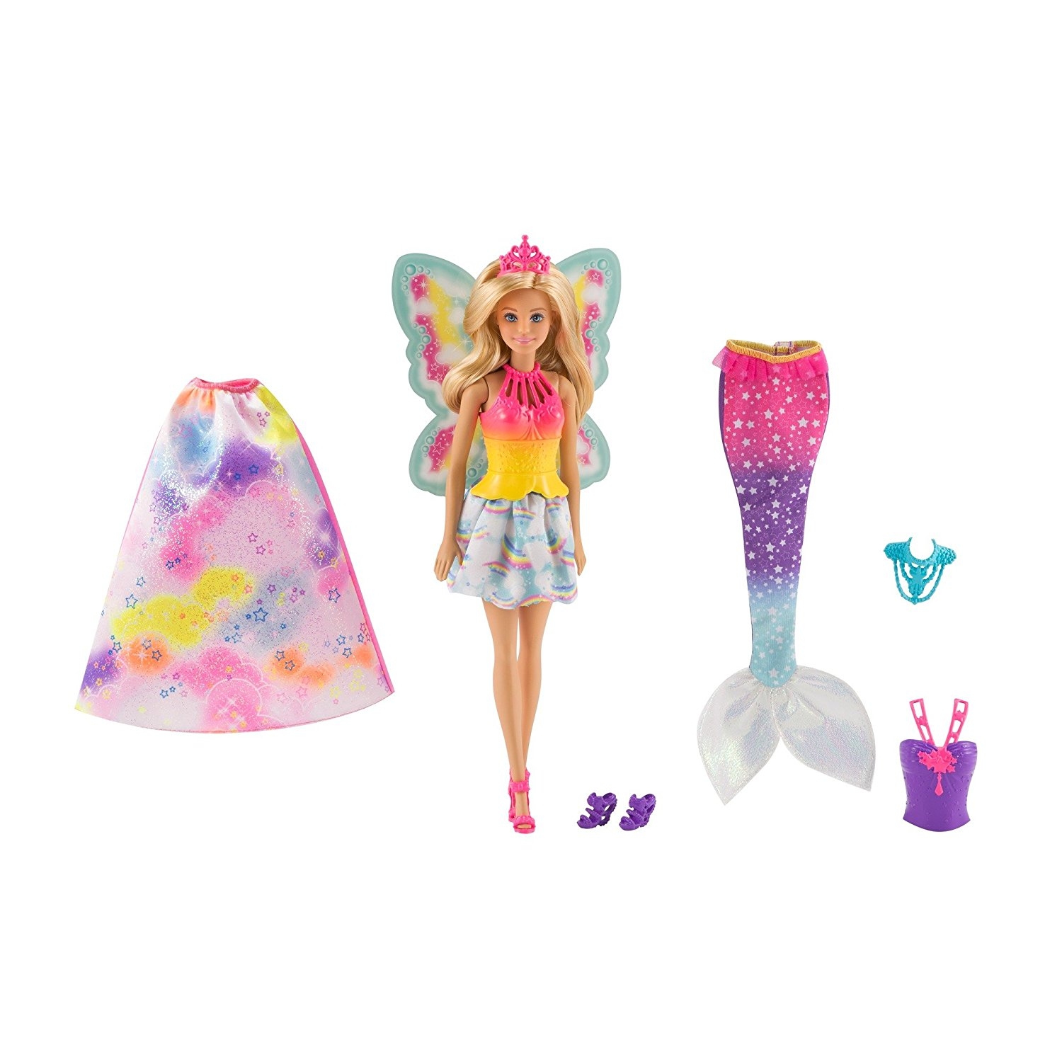 green emerald velvet dress Barbie Daydream Midi Dress – Fairy Tong main image 1
