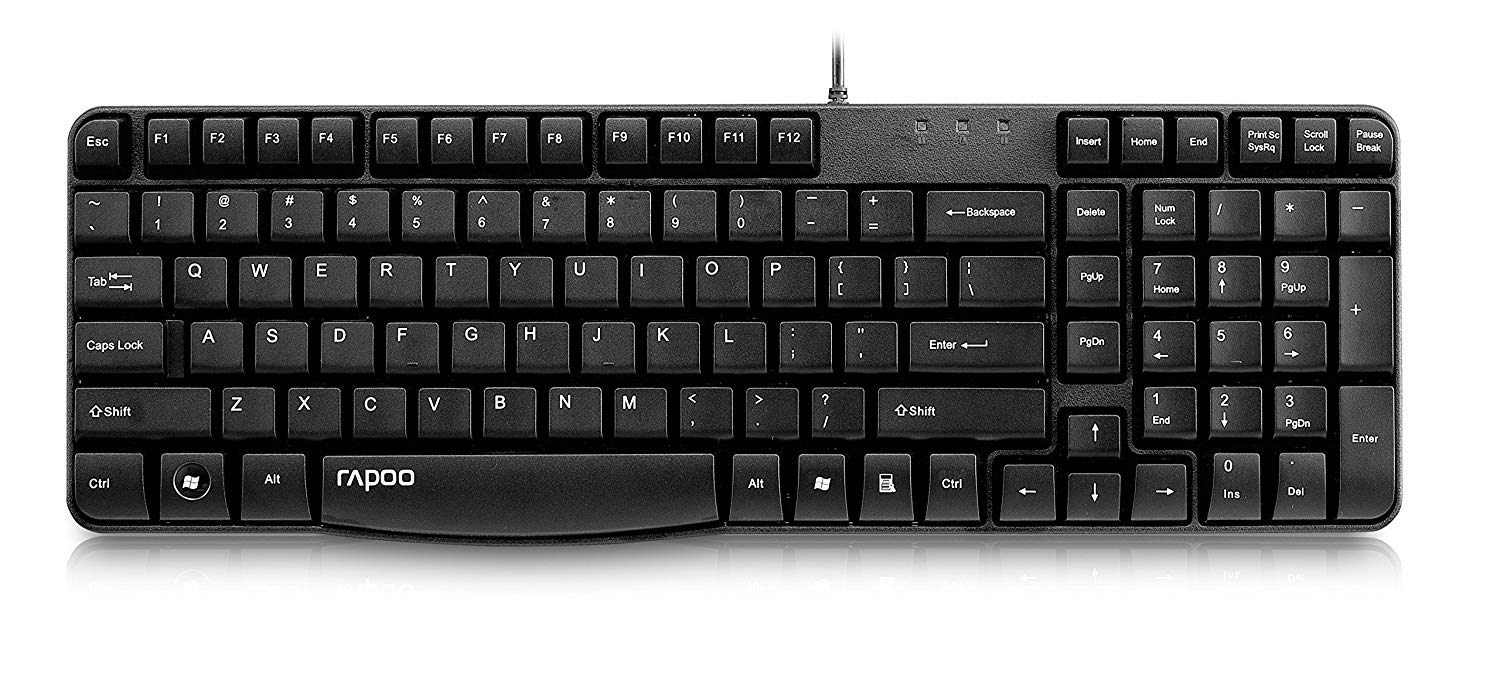 Rapoo N2400 USB Compact Keyboard