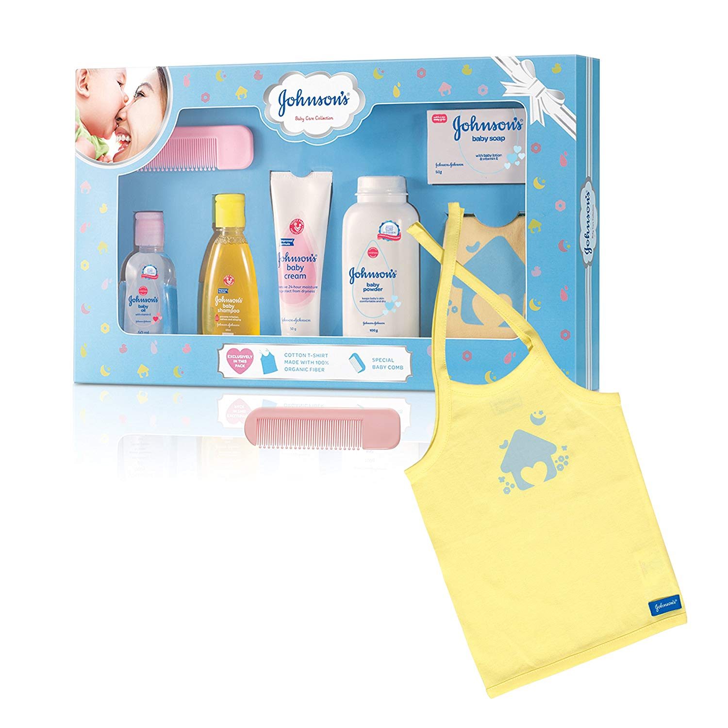 Johnson Baby Baby Complete Collection Combo Blue