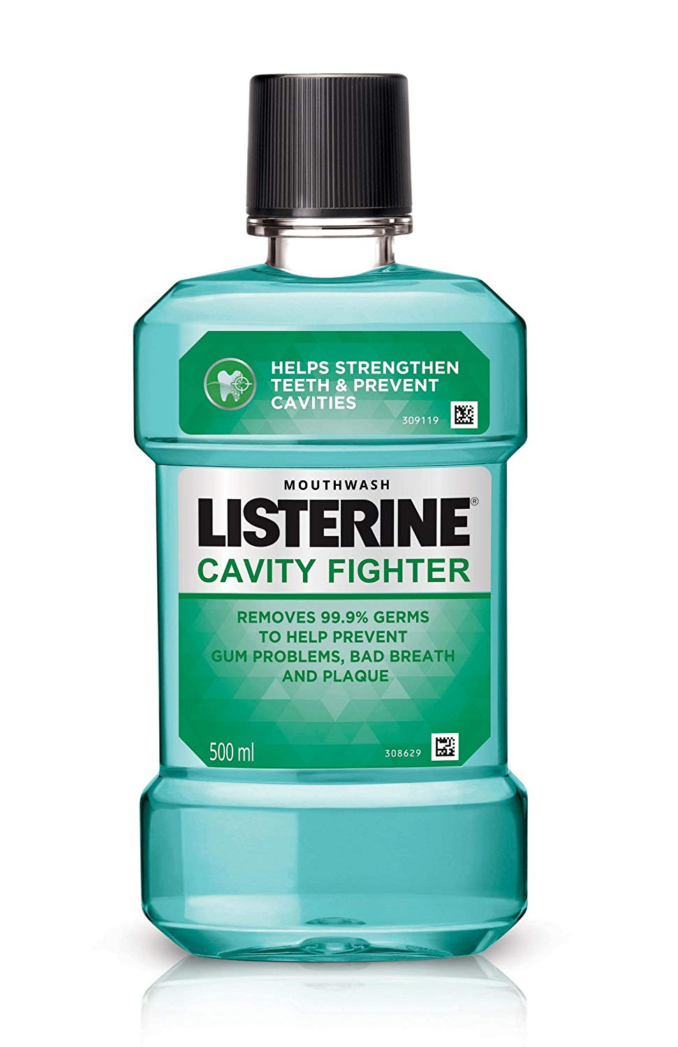 Listerine Cavity Fighter Mouthwash 500ml