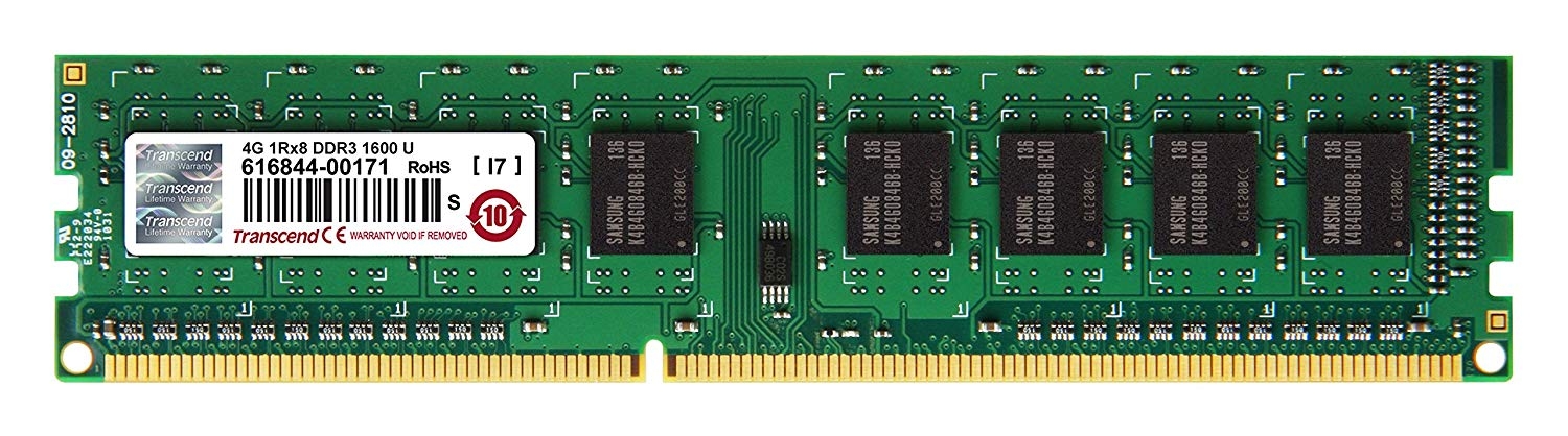 Transcend Laptop So-Dimm DDR3L 4GB 1600 MHz RAM