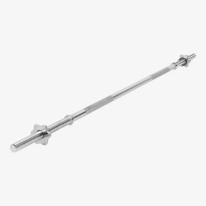 5 Ft Barbell Rod 25 Mm With Locks 5 Feet Barbell Rod With Spin Lock