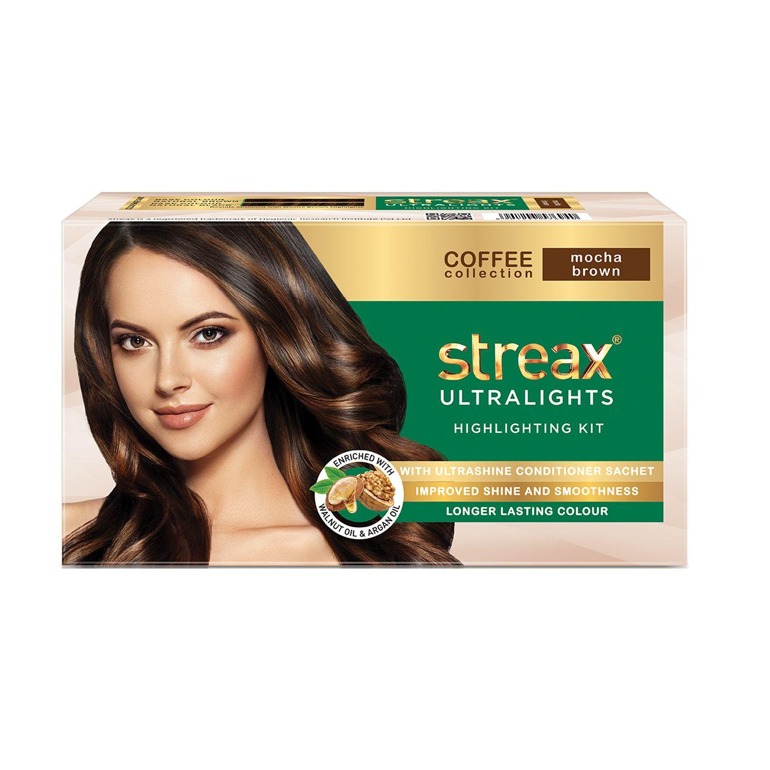 Streax Ultralights Hazel Brown 20gm
