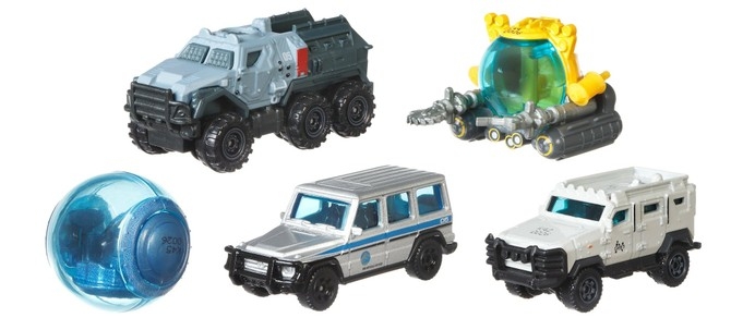 Mattel Match Box FMW90 Jurassic World Die Cast Set