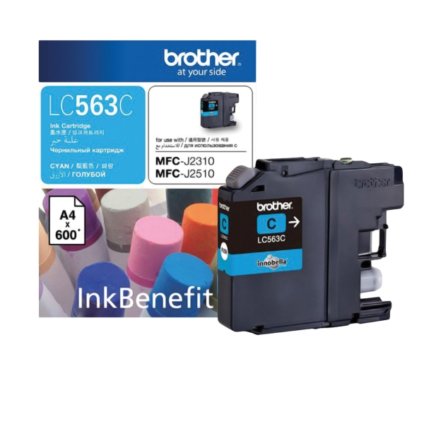  Brother Cart. LC-563C Ink Cartridge