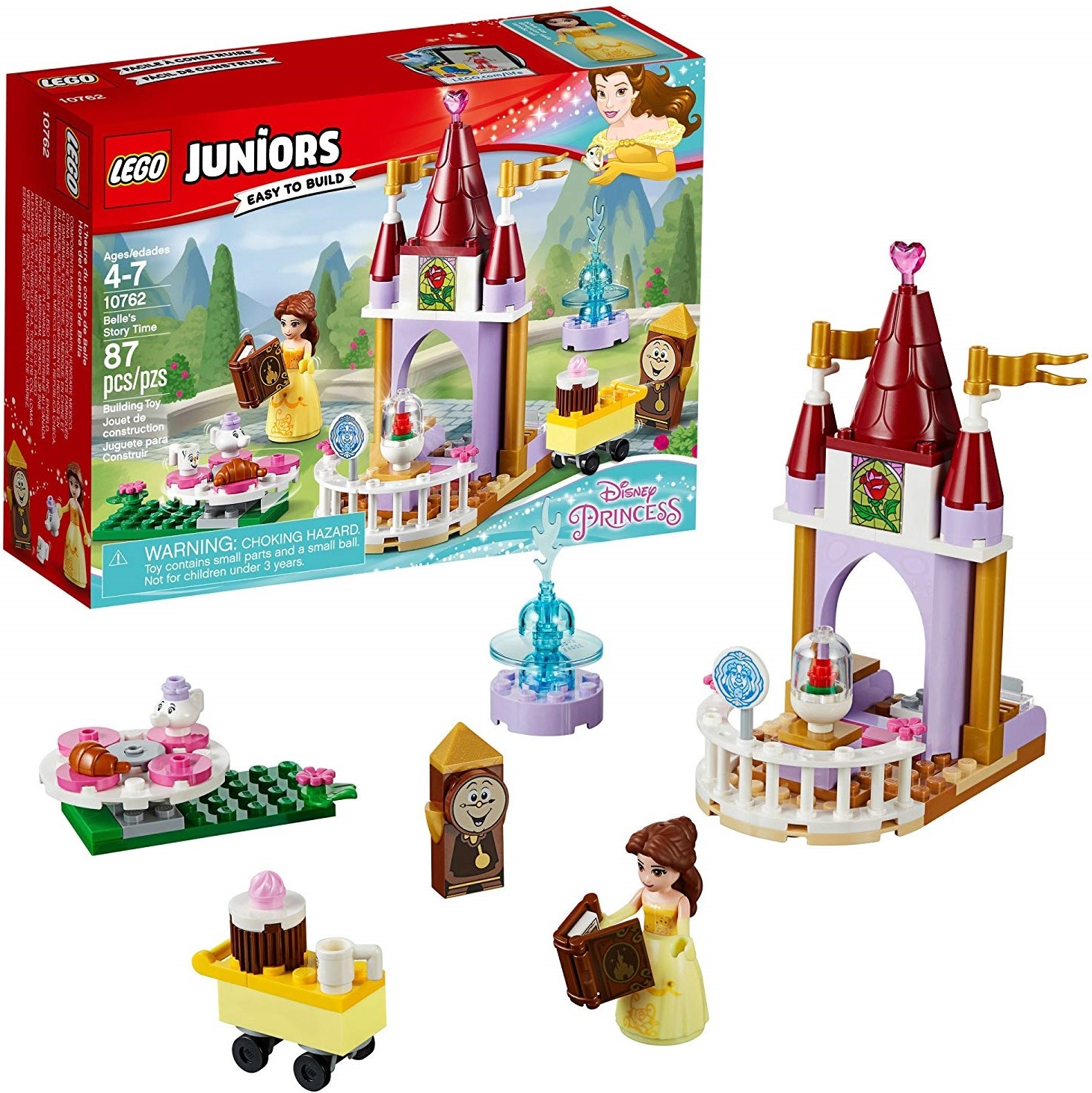 LEGO Juniors Belle’s Story Time Building Kit (87 Piece) 10762