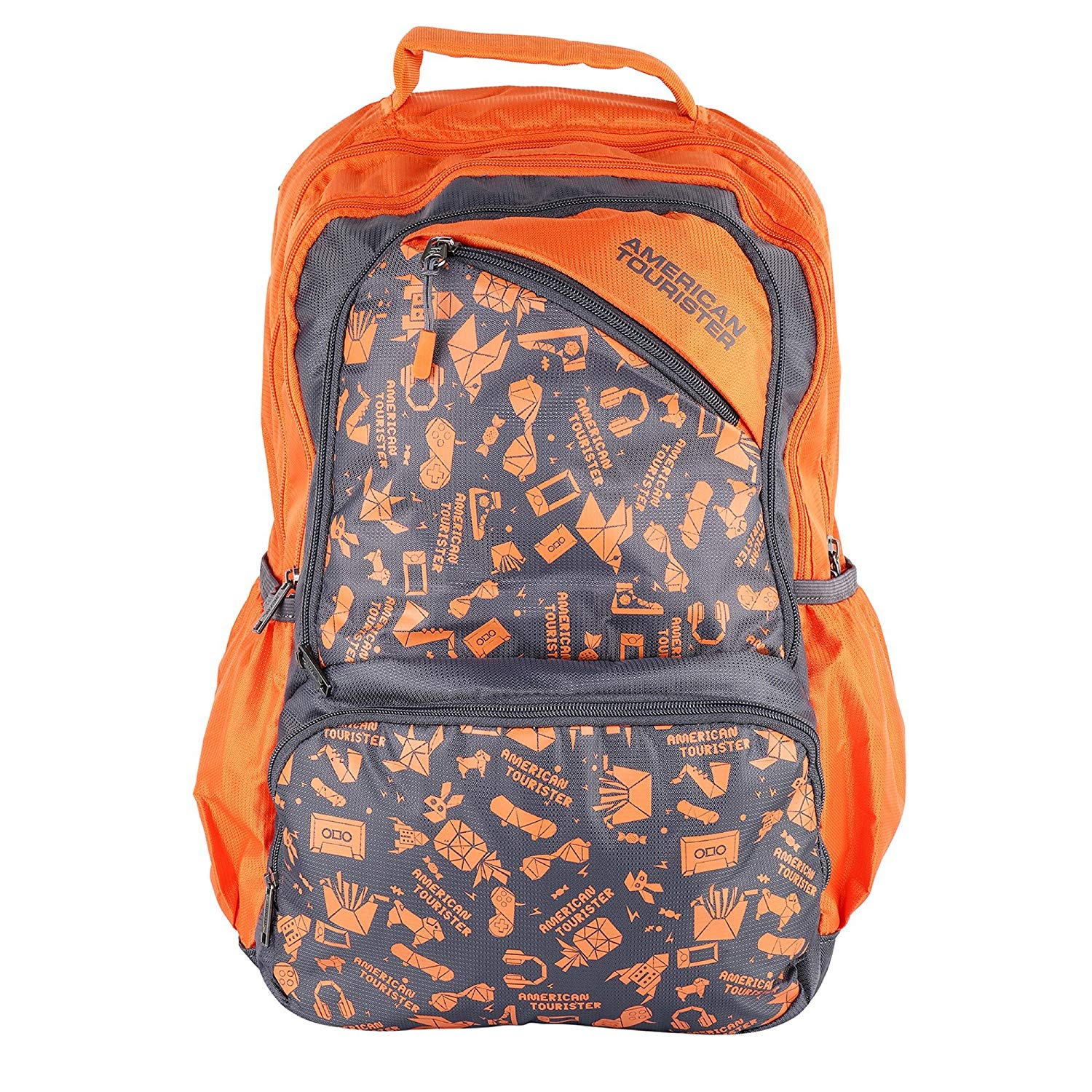 American Tourister Orange Peel Doodle Backpack 01