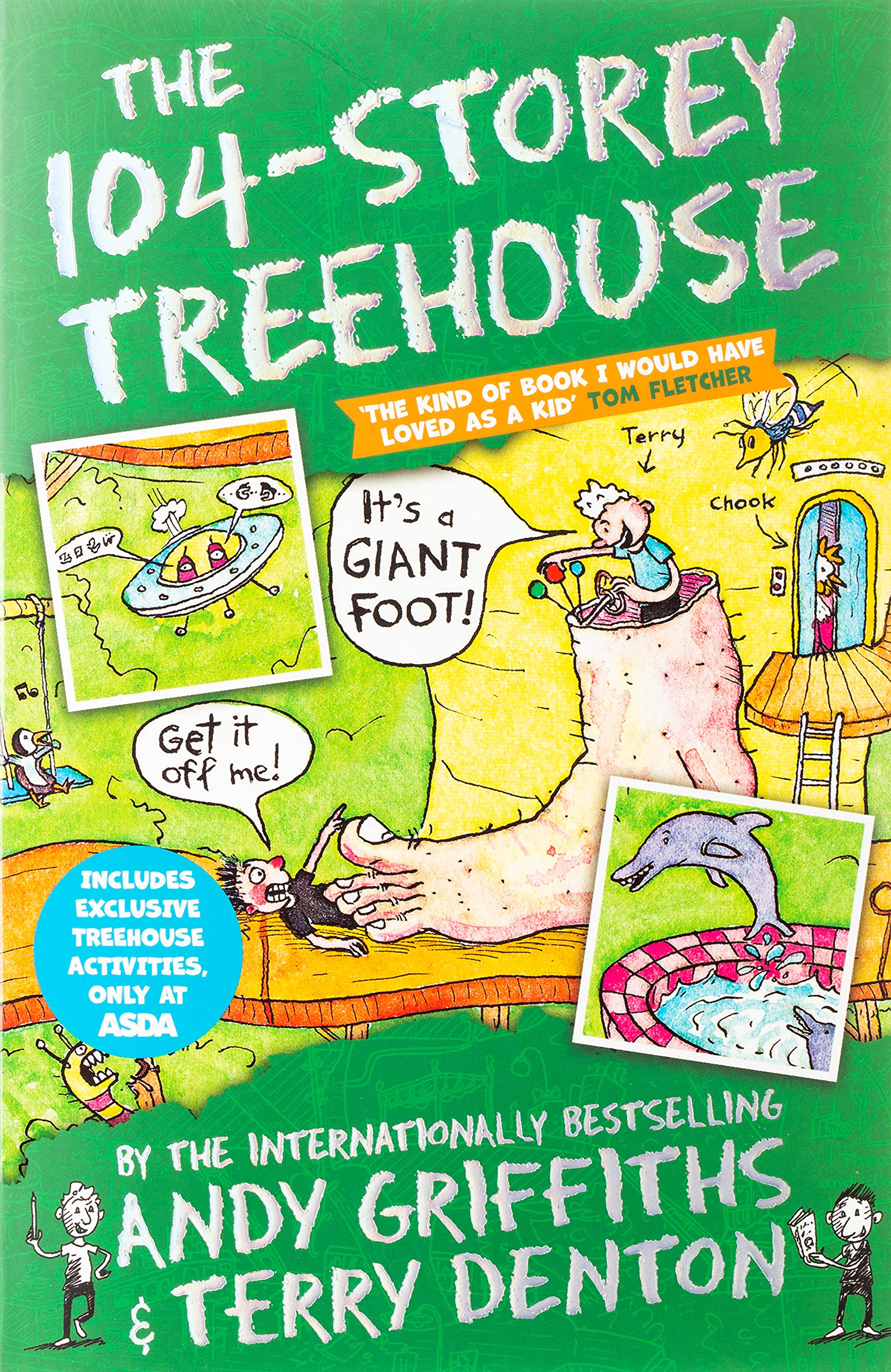 The 104-Storey Treehouse (The Treehouse Series) by Andy Griffiths