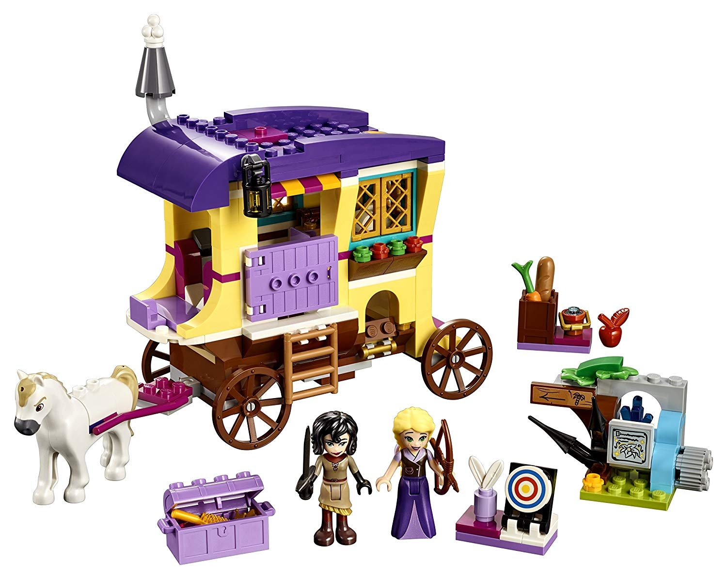LEGO Disney Princess Rapunzel's Traveling Caravan Building Set by LEGO-41157