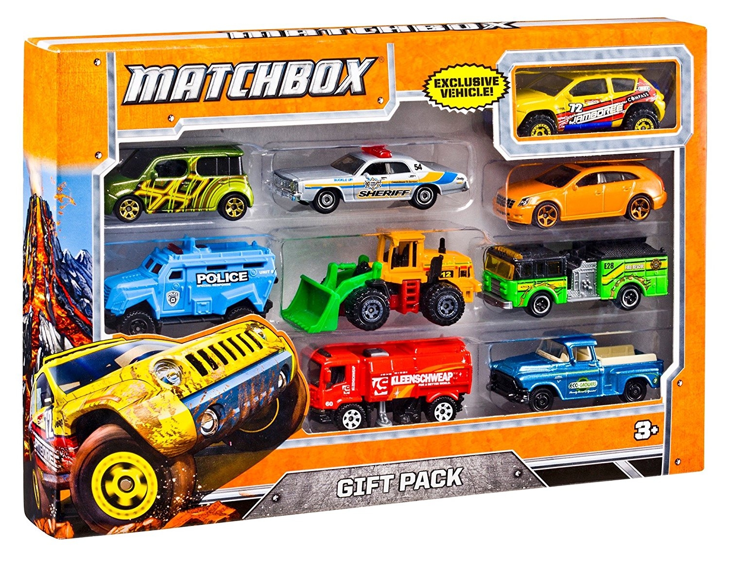 Matchbox x7111 9-Car Gift Pack (Styles May Vary)
