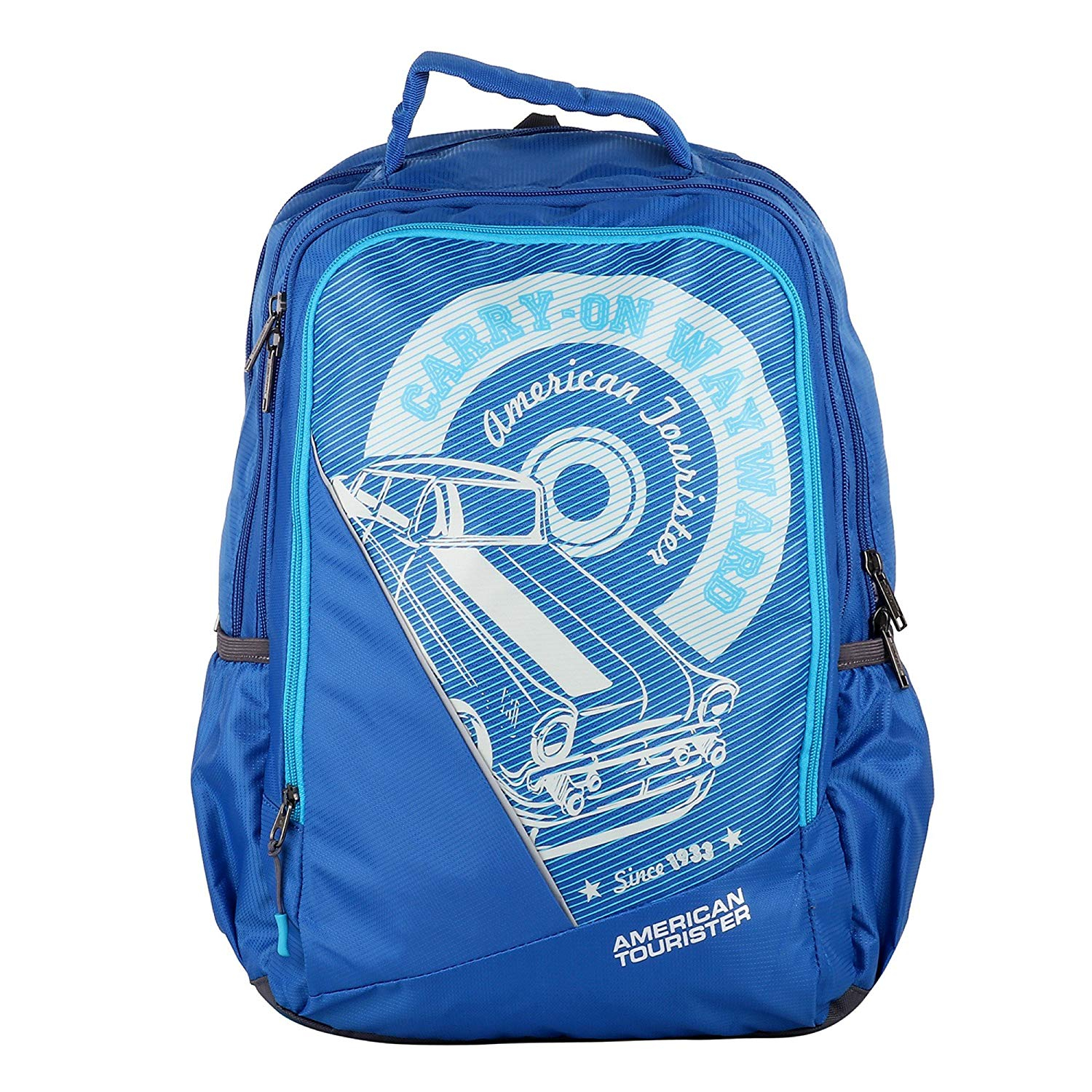 American Tourister Classic Blue Pop Backpack 02 