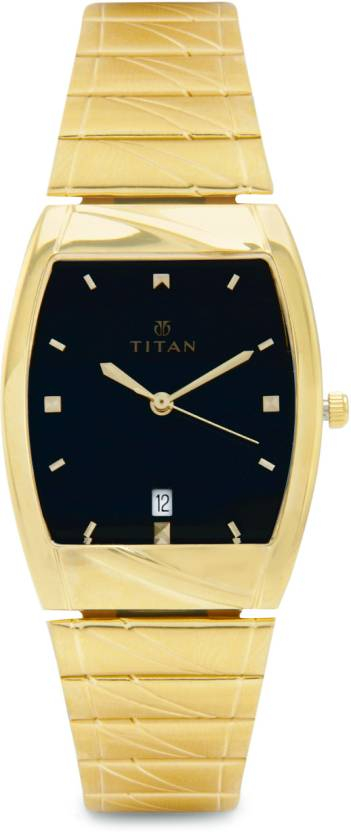 Titan Black Dial Analog Watch For Men 9315YM03