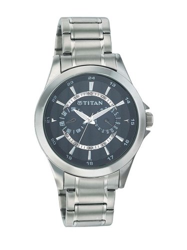Titan Octane Analog Black Dial Men's Watch 9323SM02