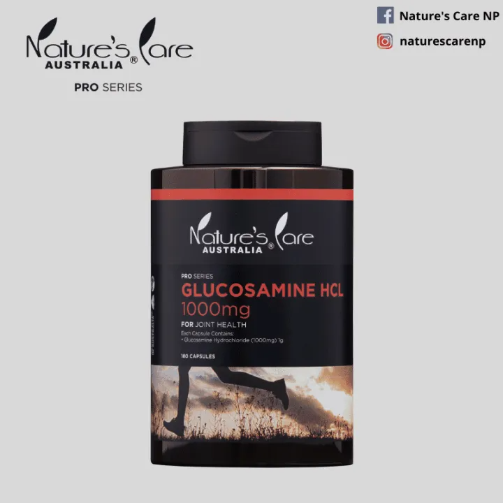 Nature's Care Australia, Glucosamine HCL, 1000mg, 180 Capsules