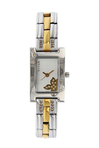 Titan Raga Analog Silver Dial Women's Watch 9716BM01