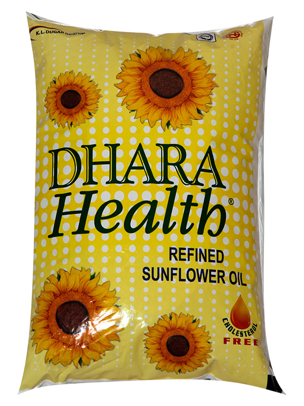 Dhara Health Sunflower Oil 1ltr