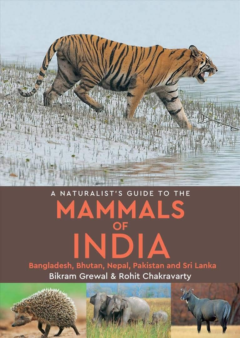 A Naturalist's Guide to the Mammals of India by Bikram Grewal,Rohit Chakravarty 