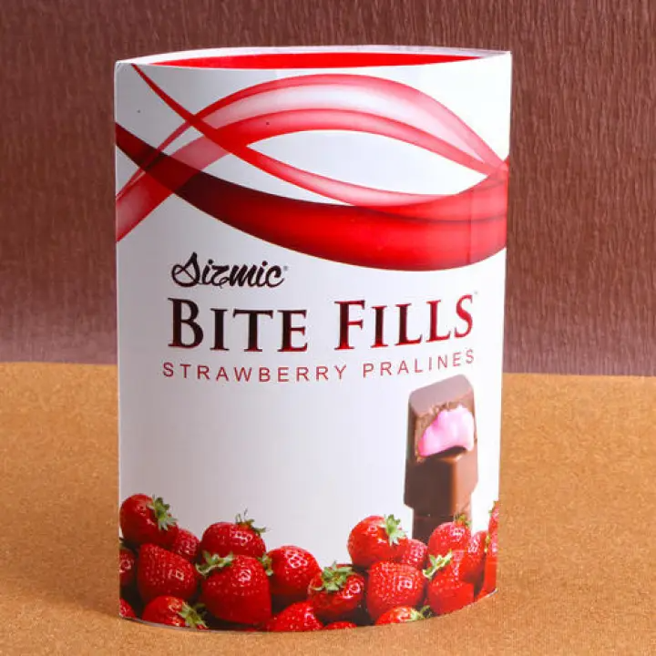 Sizmic Bite Fills Strawberry Truffle 250G