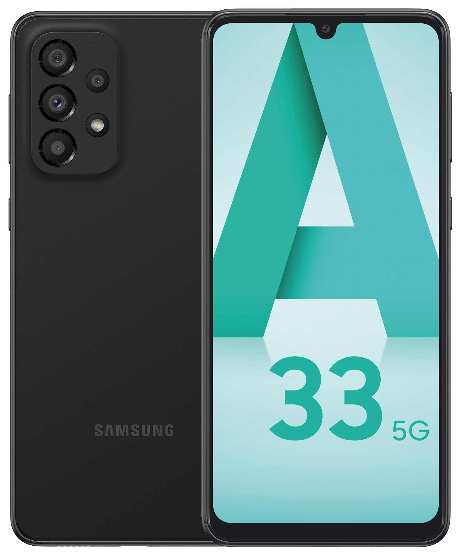 Samsung Galaxy A33 5G 8GB RAM 128GB Storage Mobile Phone (Black)