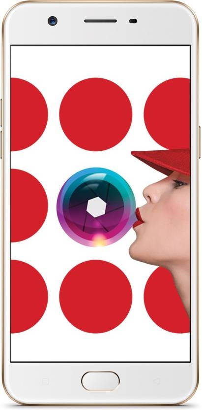 Oppo A57 Unstoppable Selfies-Gold