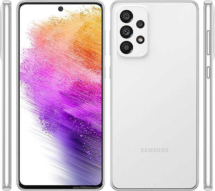 Samsung Galaxy A73 5G 8GB RAM 256GB Storage Mobile Phone (White)