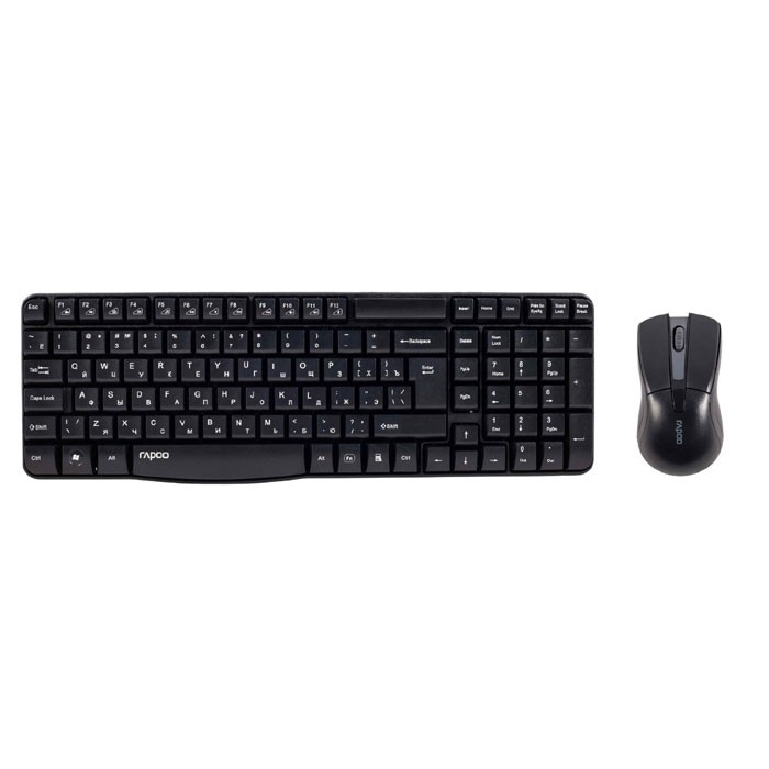 Rapoo X1800 Wireless Optical Combo Mouse And Keyboard