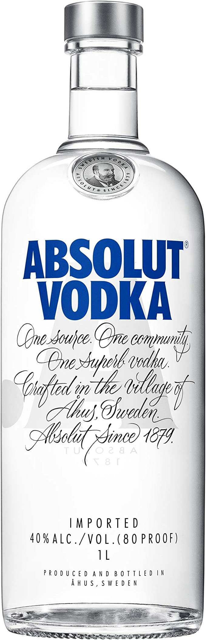 Absolut Vodka Blue 1 Ltr