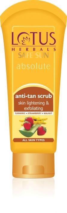 Lotus Herbal Safe Sun Absolute Anti-Tan Scrub -100 g