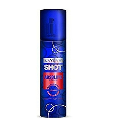 Layer'r Shot Absolute Series - Power Deodorant Spray For Men -135 ml