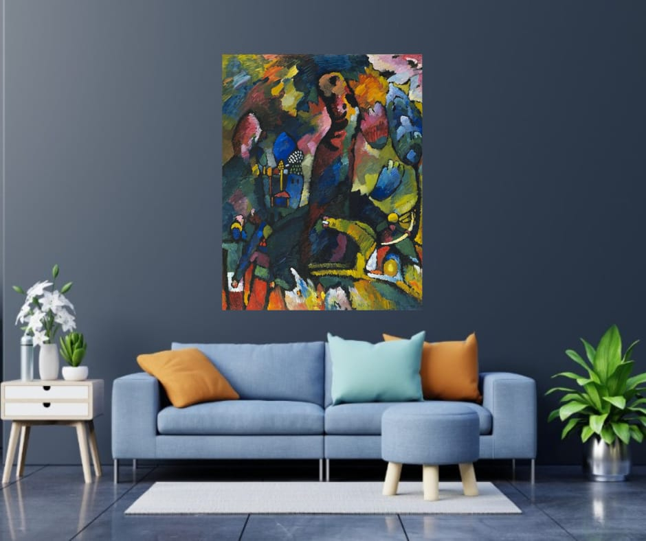 Abstract Canvas Print Wall Art - 18