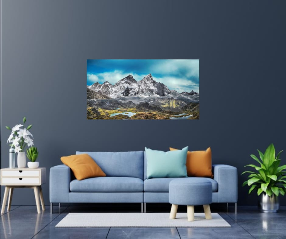 Abstract Canvas Print Wall Art - 30
