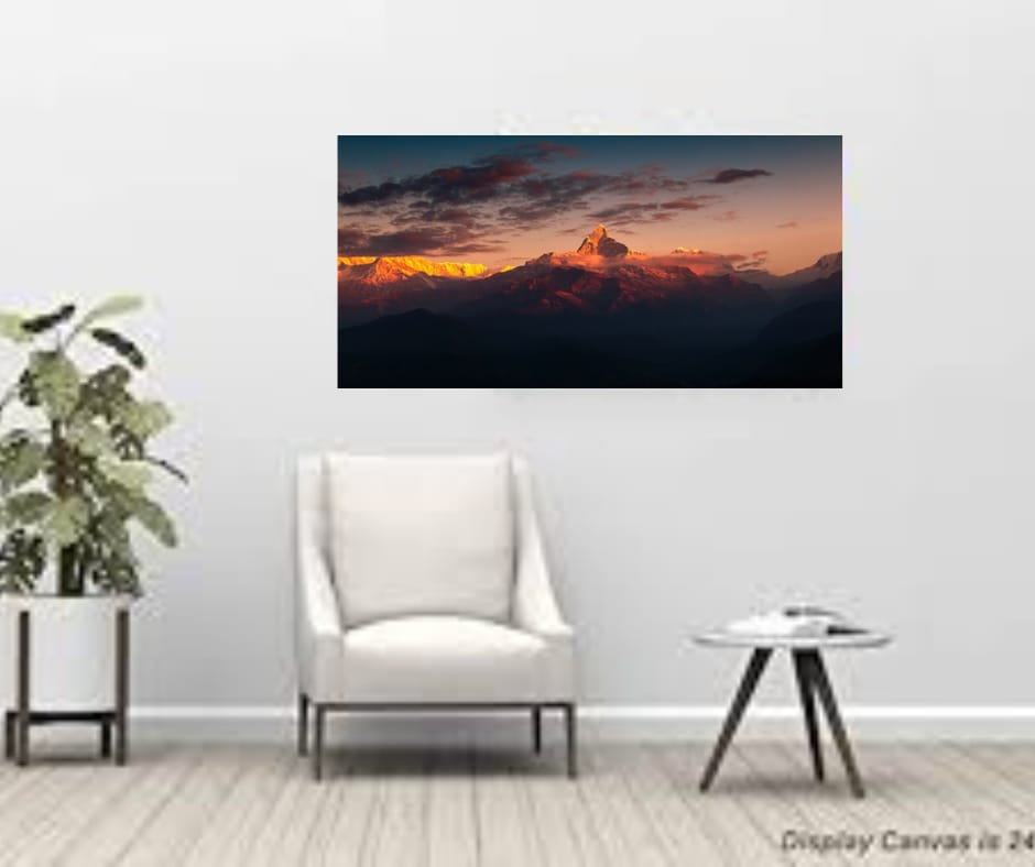 Abstract Canvas Print Wall Art - 35