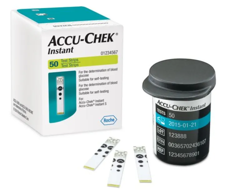 Accu-Chek Instant Test Strips – Pack of 25