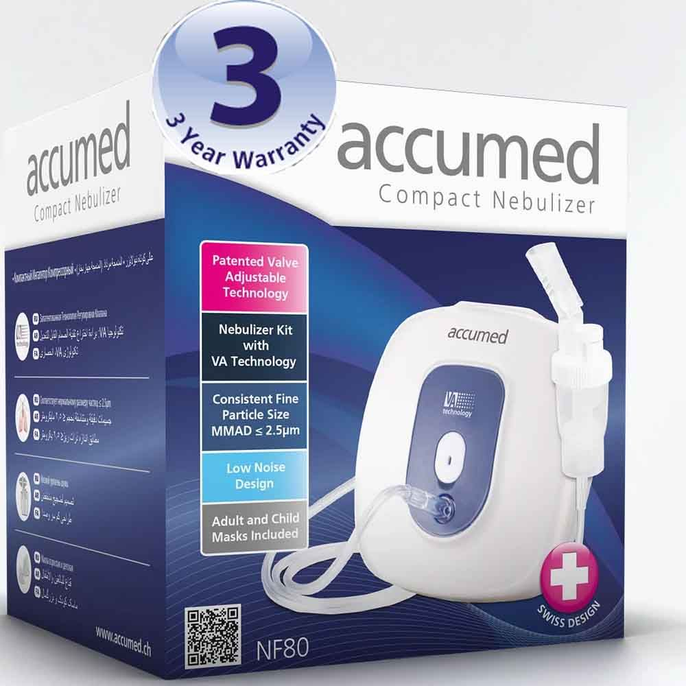  Accumed Compact Piston Nebulizer NF80