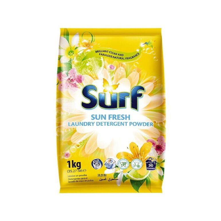 Surf Laundry Detergent Powder Sun Fresh 1kg