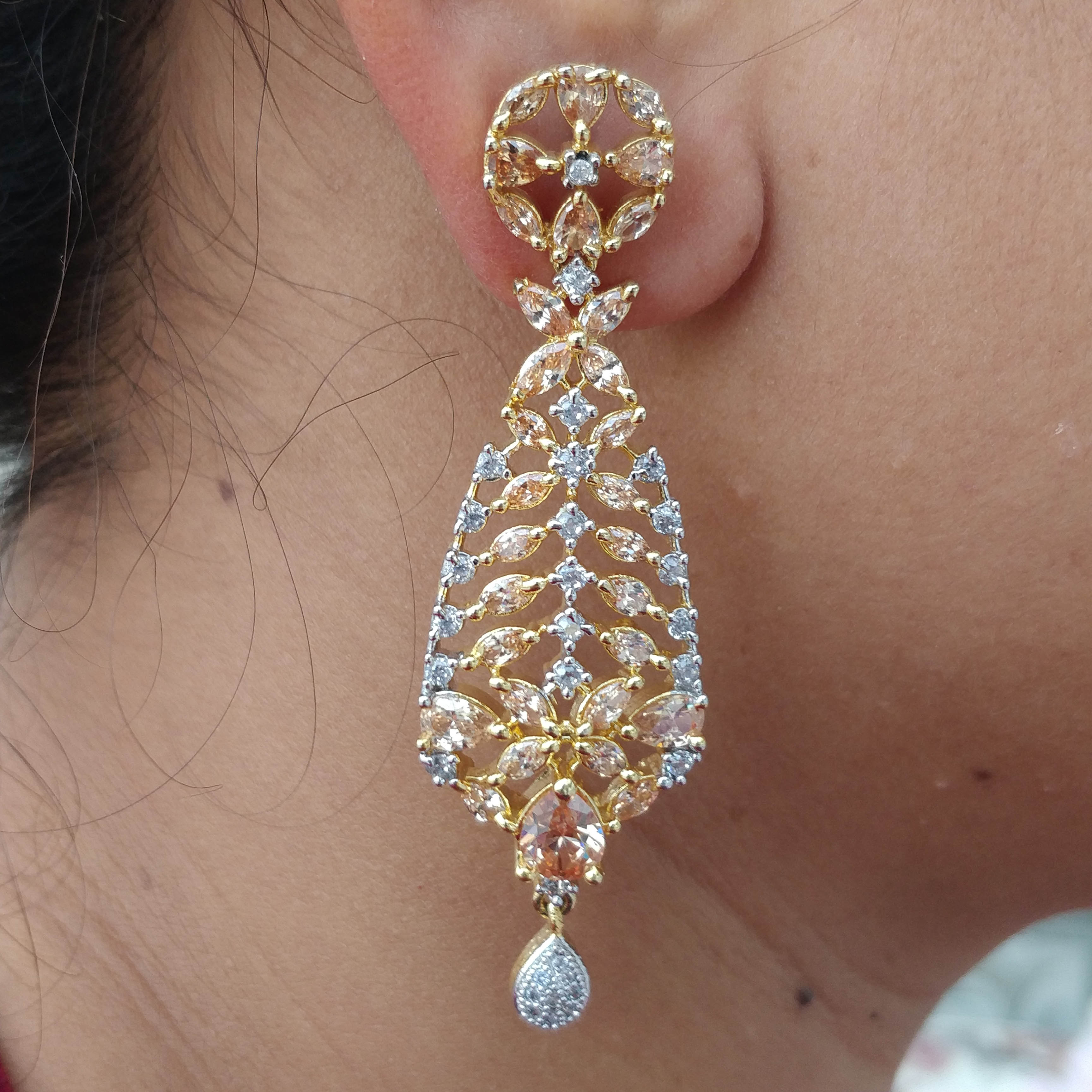American Diamond Earring For Women