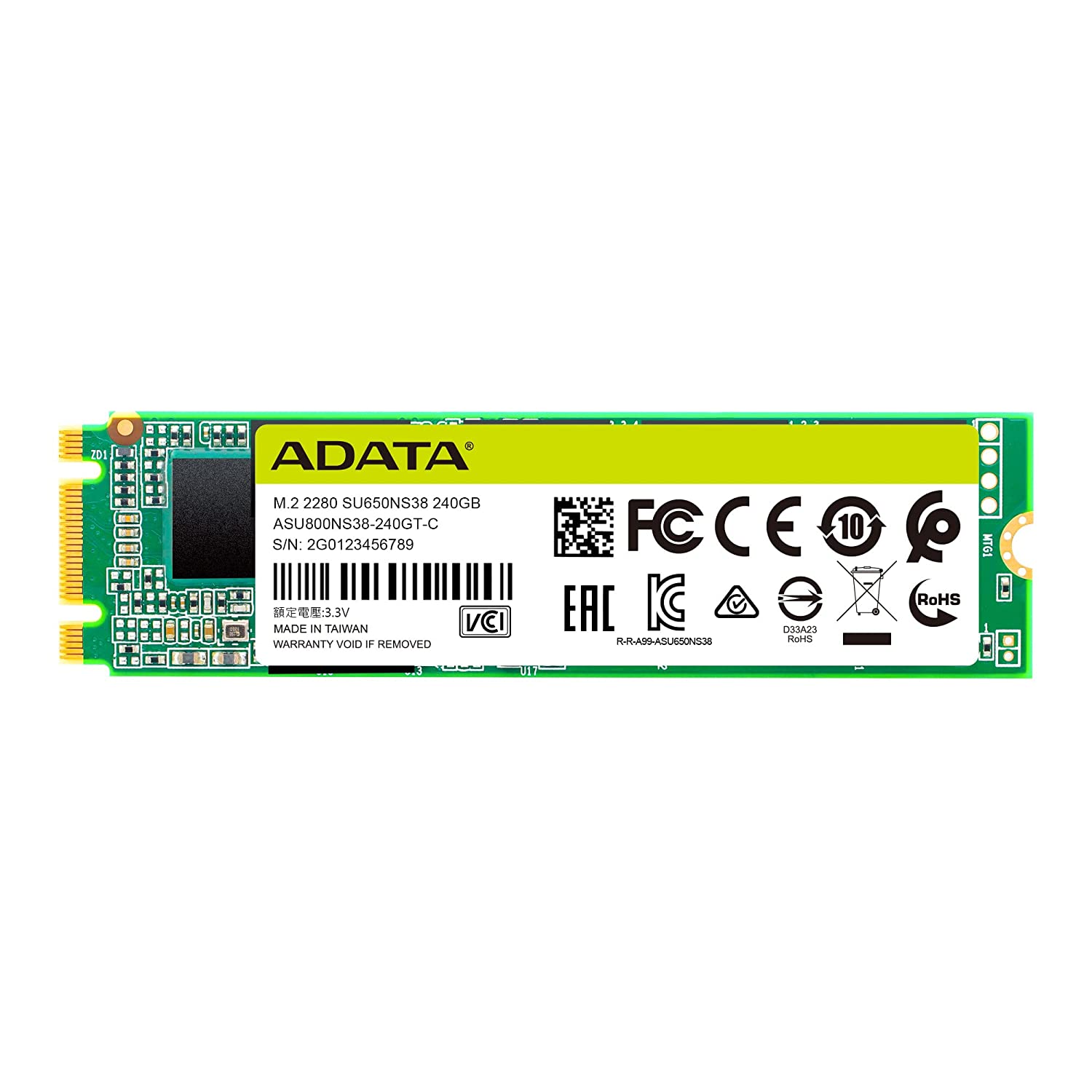 Adata SU650NS 120GB Ssd - M.2 SSD For Desktop & Laptop