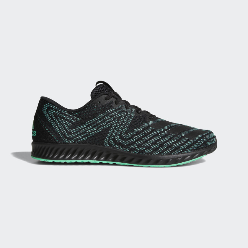 Adidas Aerobounce PR Running BlackGreen Shoes Men CG4610