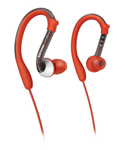 Philips ActionFit Sports Earhook Headphone SHQ3000/98