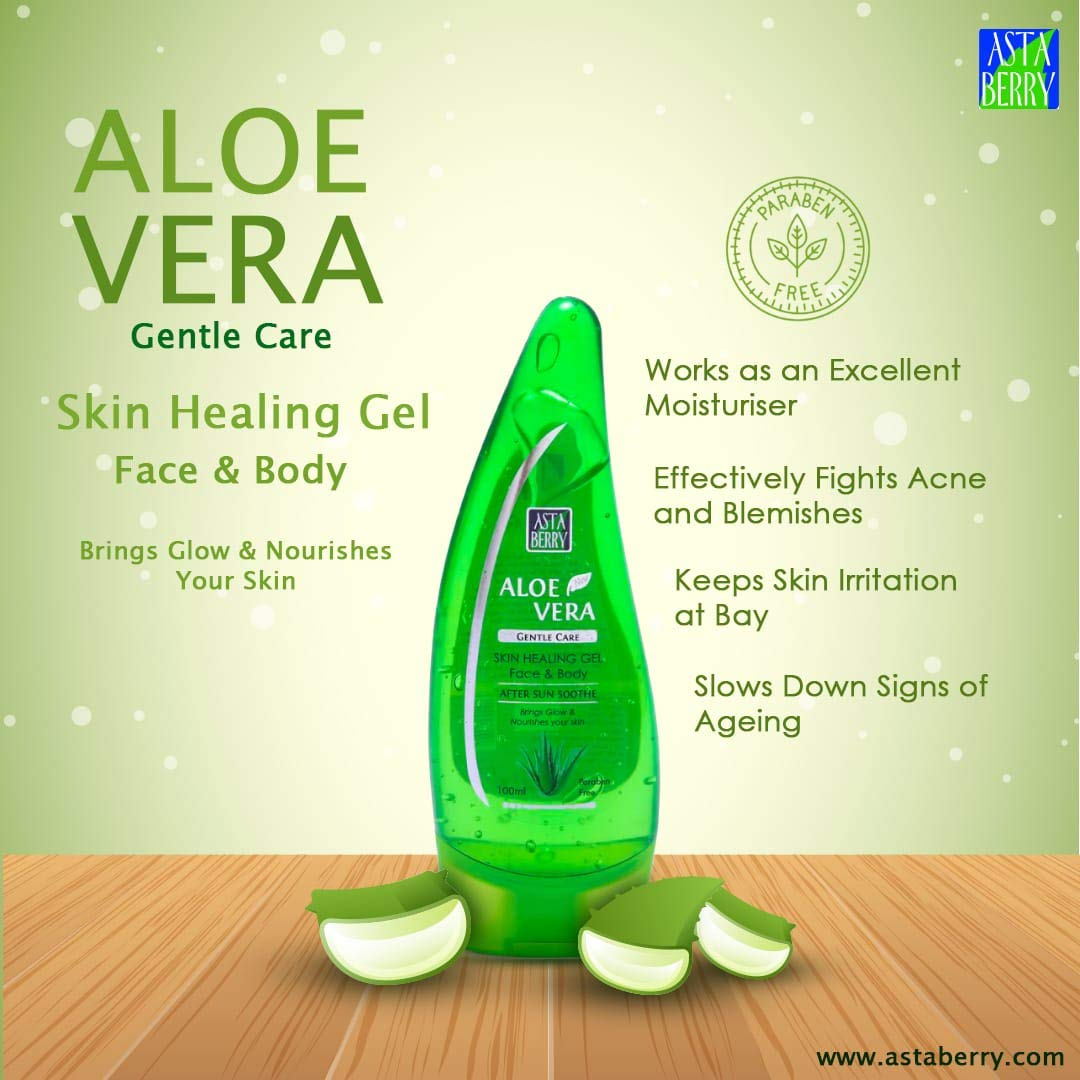 AstaBerry Aloevera  Jel 100ml