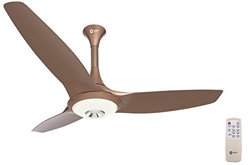 Orient 48 Inch Aerolite Ceiling Fan (Noiseless) Caramel Brown
